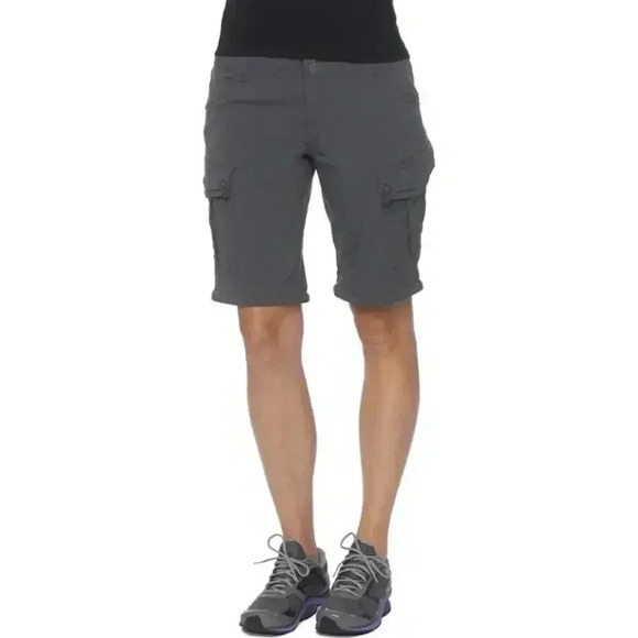 PrAna Sage Convertible Pants Women's 14 Charcoal Gray - Picture 4 of 12